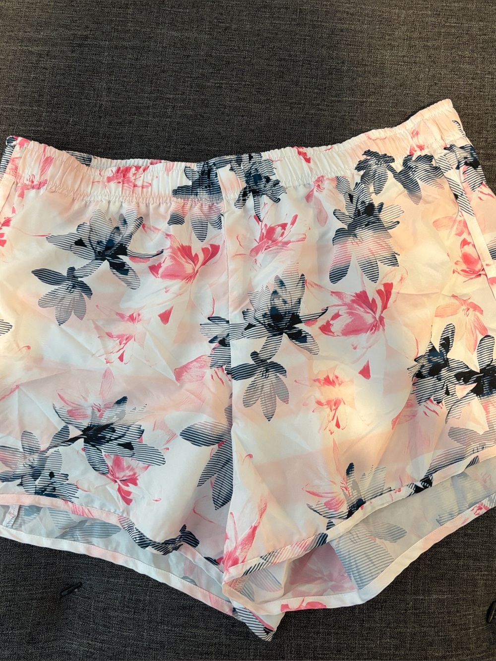 Xersion Floral Print Running Shorts